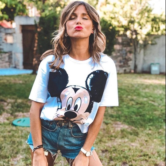LAST ONE- NWT Zara Mickey T-Shirt